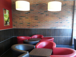 Deckenleuchten, Burger King